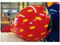 Strawberry fruit custom helium balloon